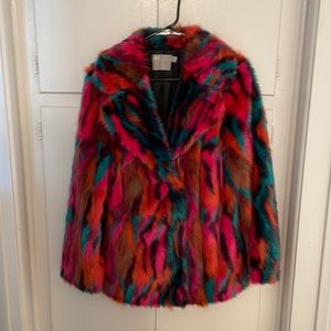 ASOS faux fur coat